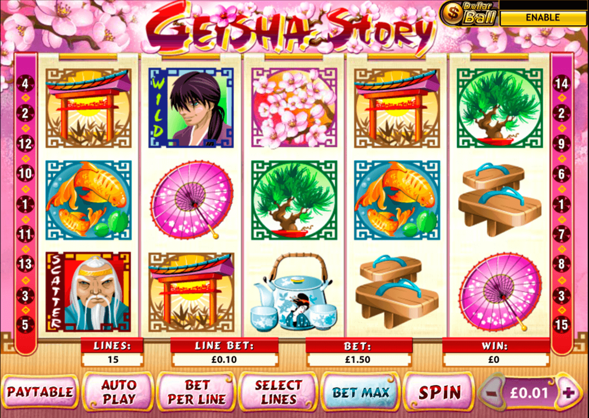 geisha story playtech jogo casino online 