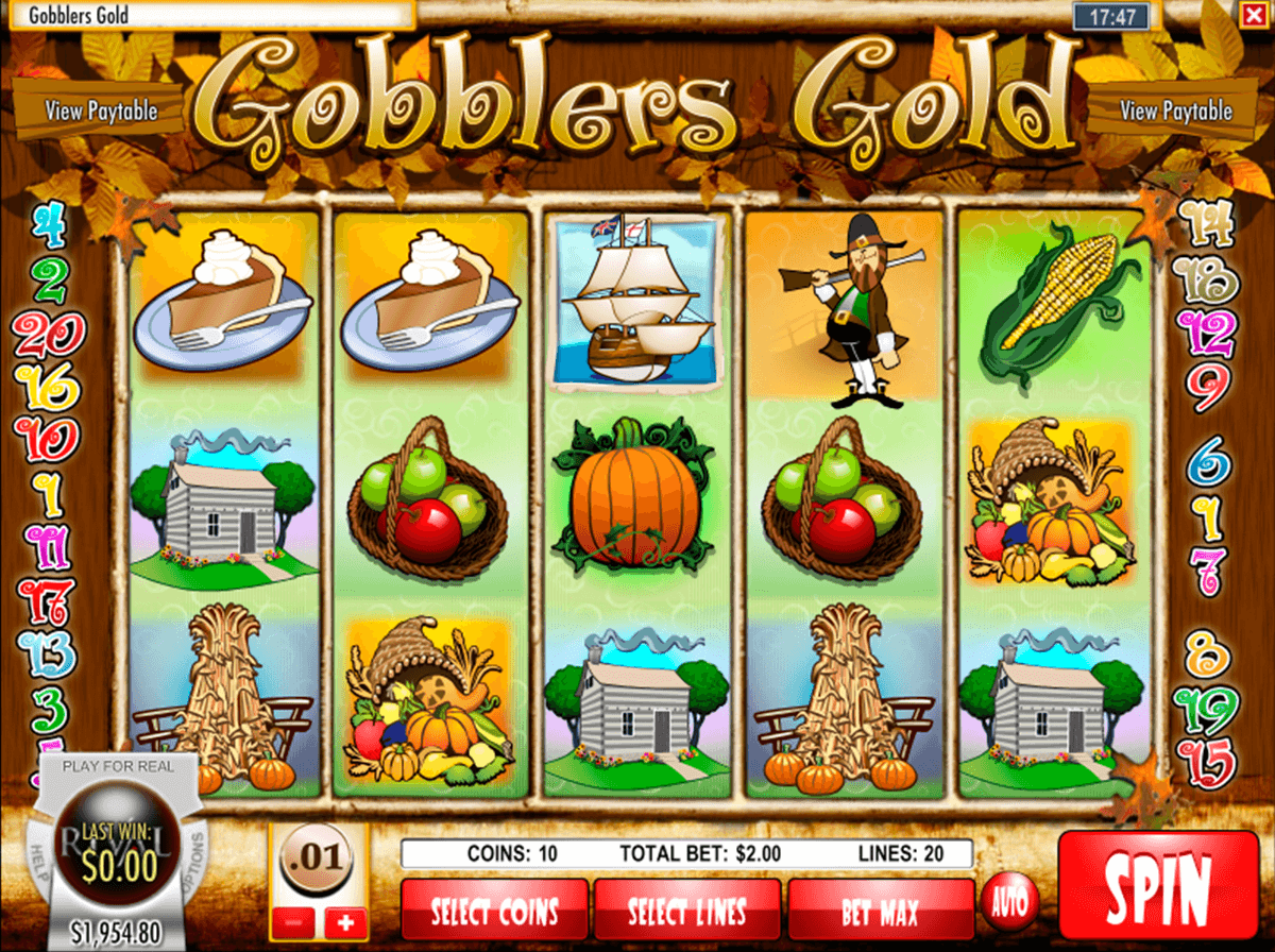 gobblers gold rival jogo casino online 