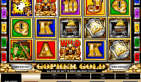 gopher gold microgaming jogo casino online 