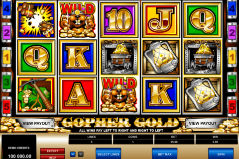 gopher gold microgaming jogo casino online 