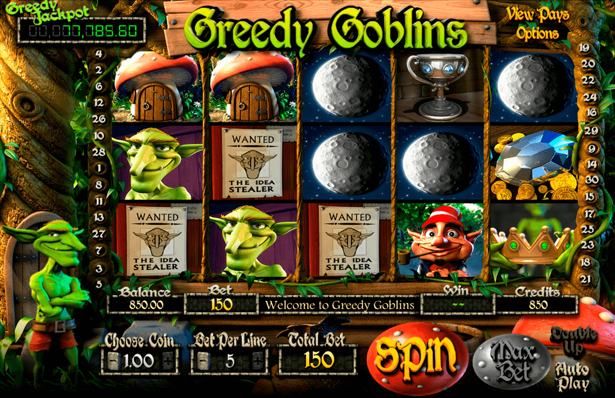 greedy goblins betsoft jogo casino online 