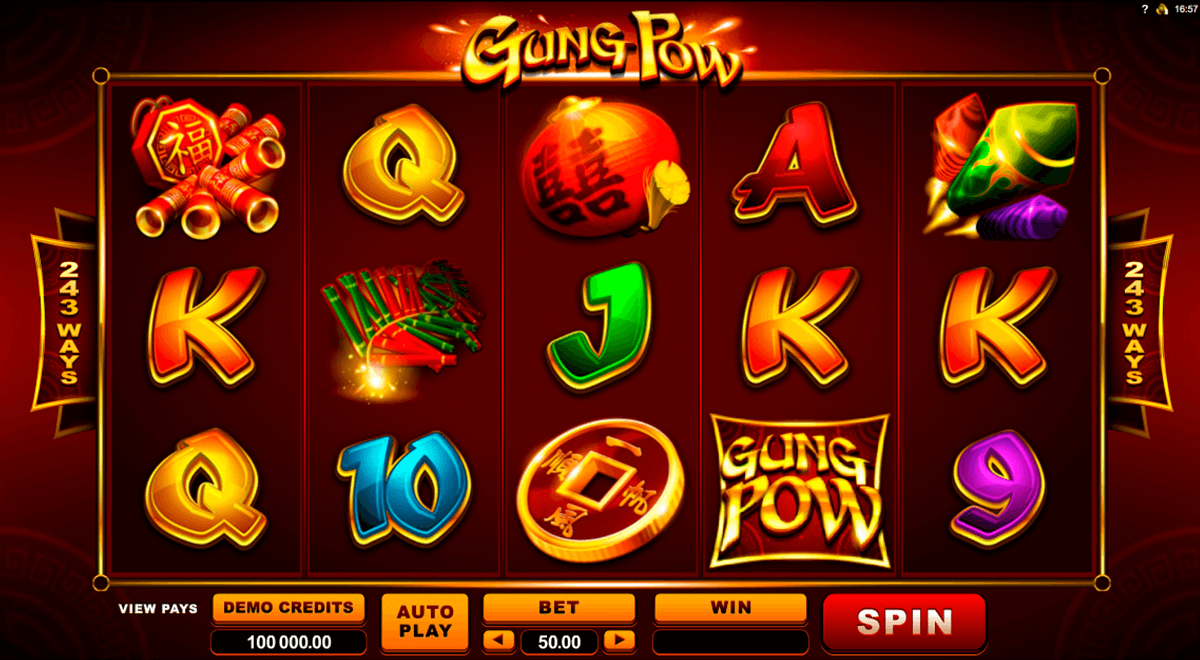 gung pow microgaming jogo casino online 