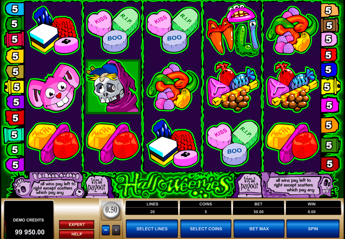 halloweenies microgaming jogo casino online 