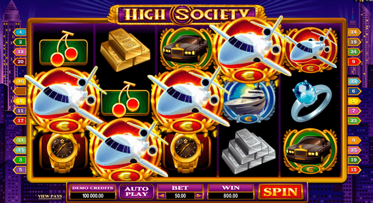 high society microgaming jogo casino online 