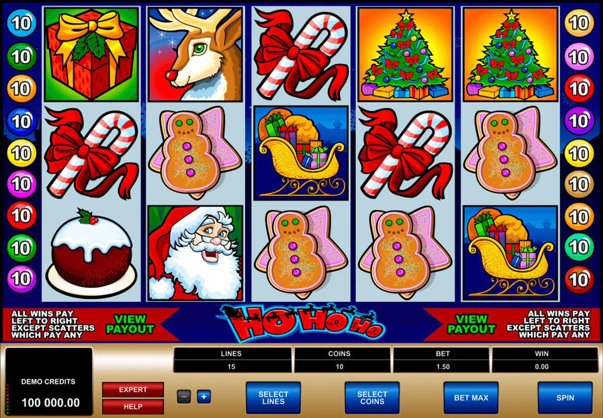 ho ho ho microgaming jogo casino online 