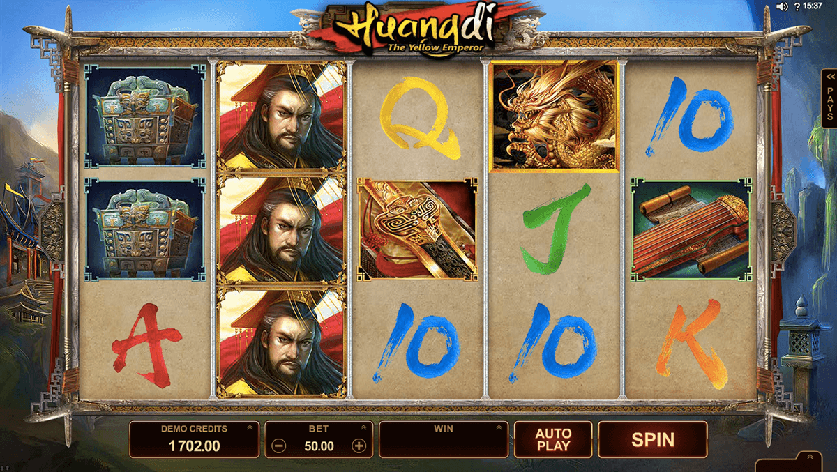 huangdi the yellow emperor microgaming jogo casino online 