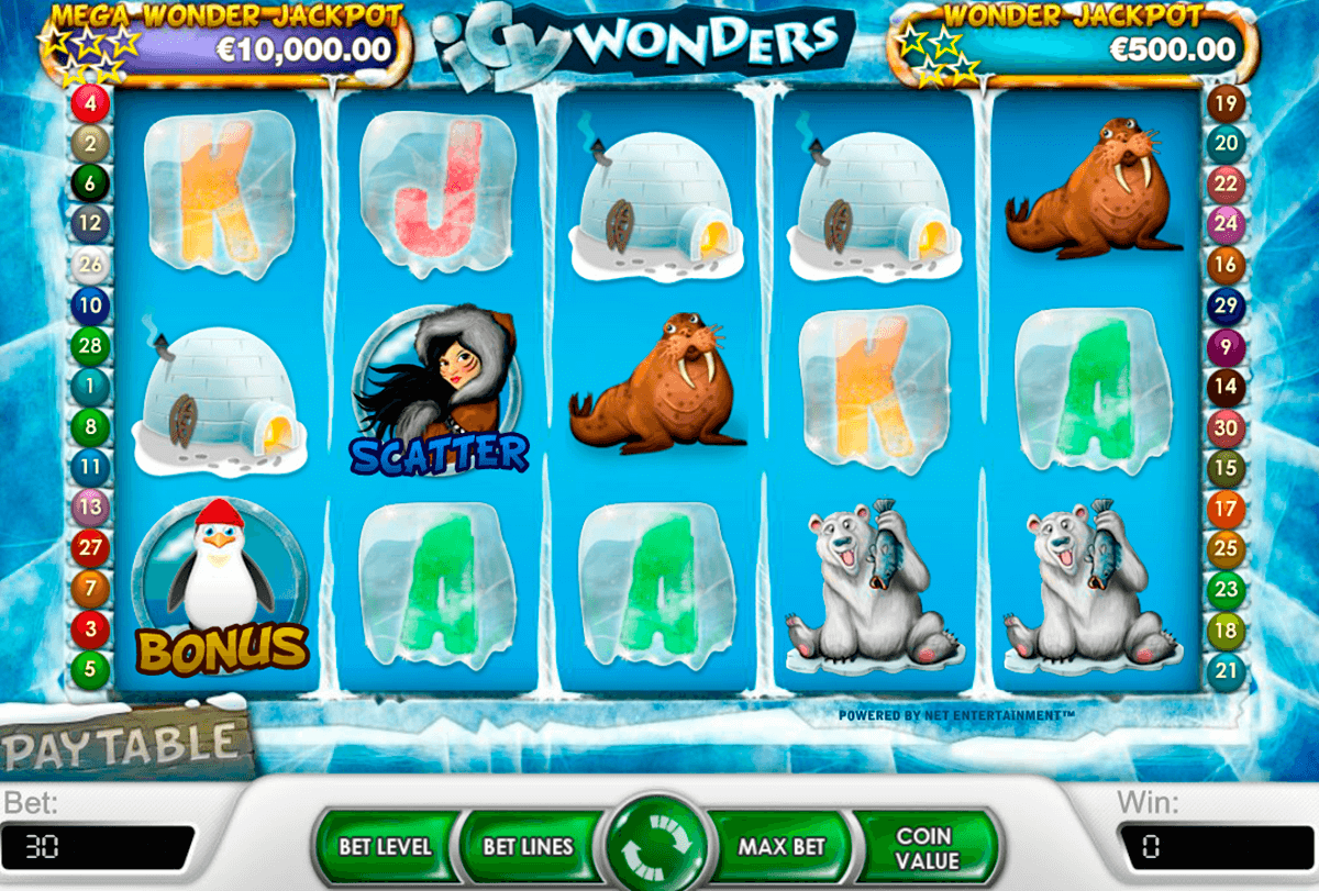 icy wonders netent jogo casino online