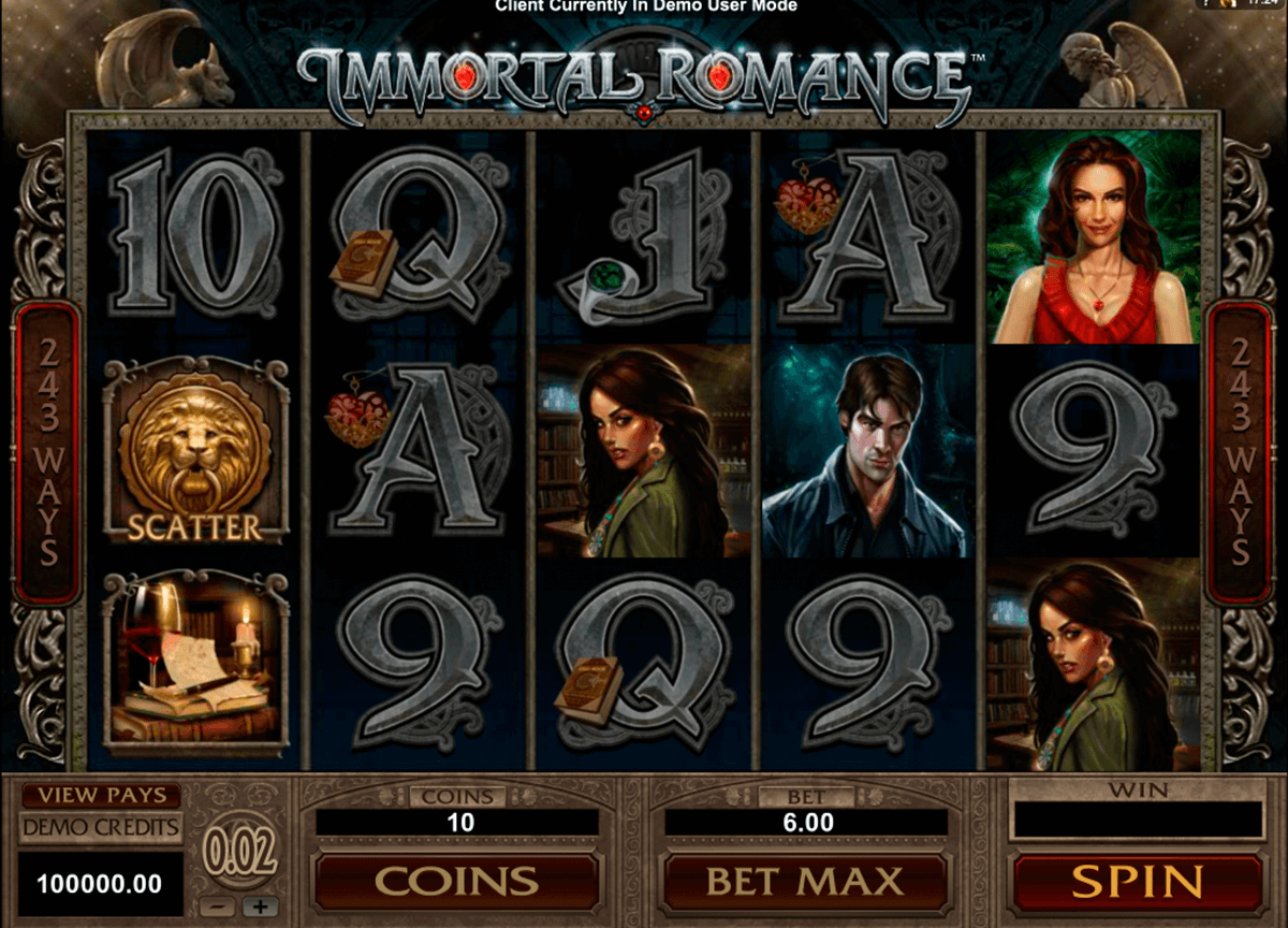immortal romance microgaming jogo casino online 