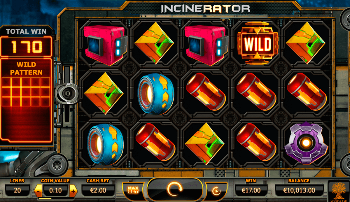 incinerator yggdrasil jogo casino online 
