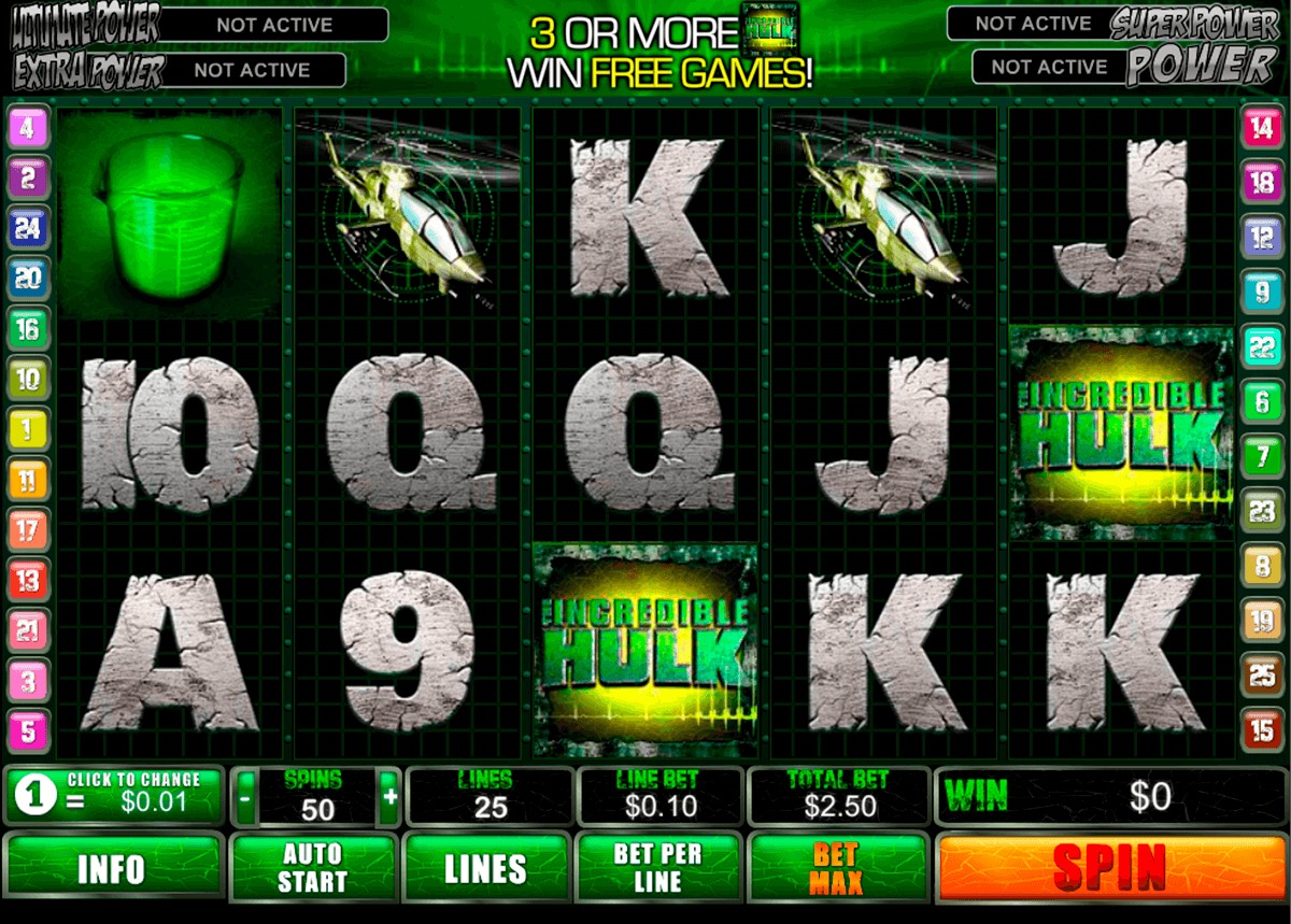 incredible hulk playtech jogo casino online 