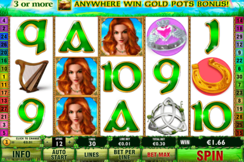 irish luck playtech jogo casino online 