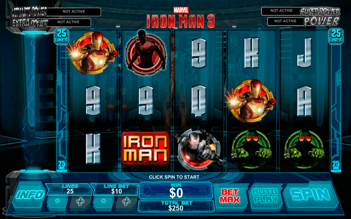 iron man 3 playtech jogo casino online 