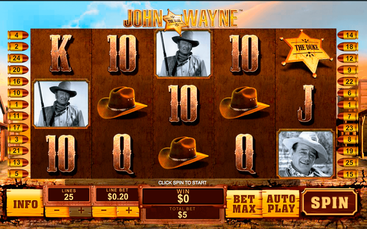 john wayne playtech jogo casino online 
