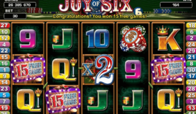 joy of six microgaming jogo casino online 