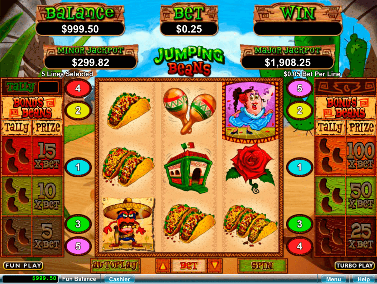 jumping beans rtg jogo casino online 
