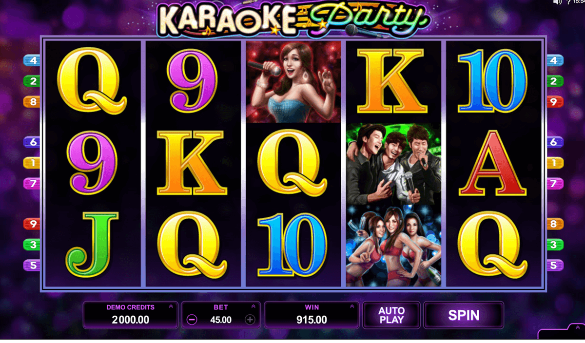 karaoke party microgaming jogo casino online 