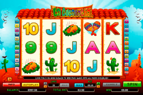la cucaracha nextgen gaming jogo casino online 