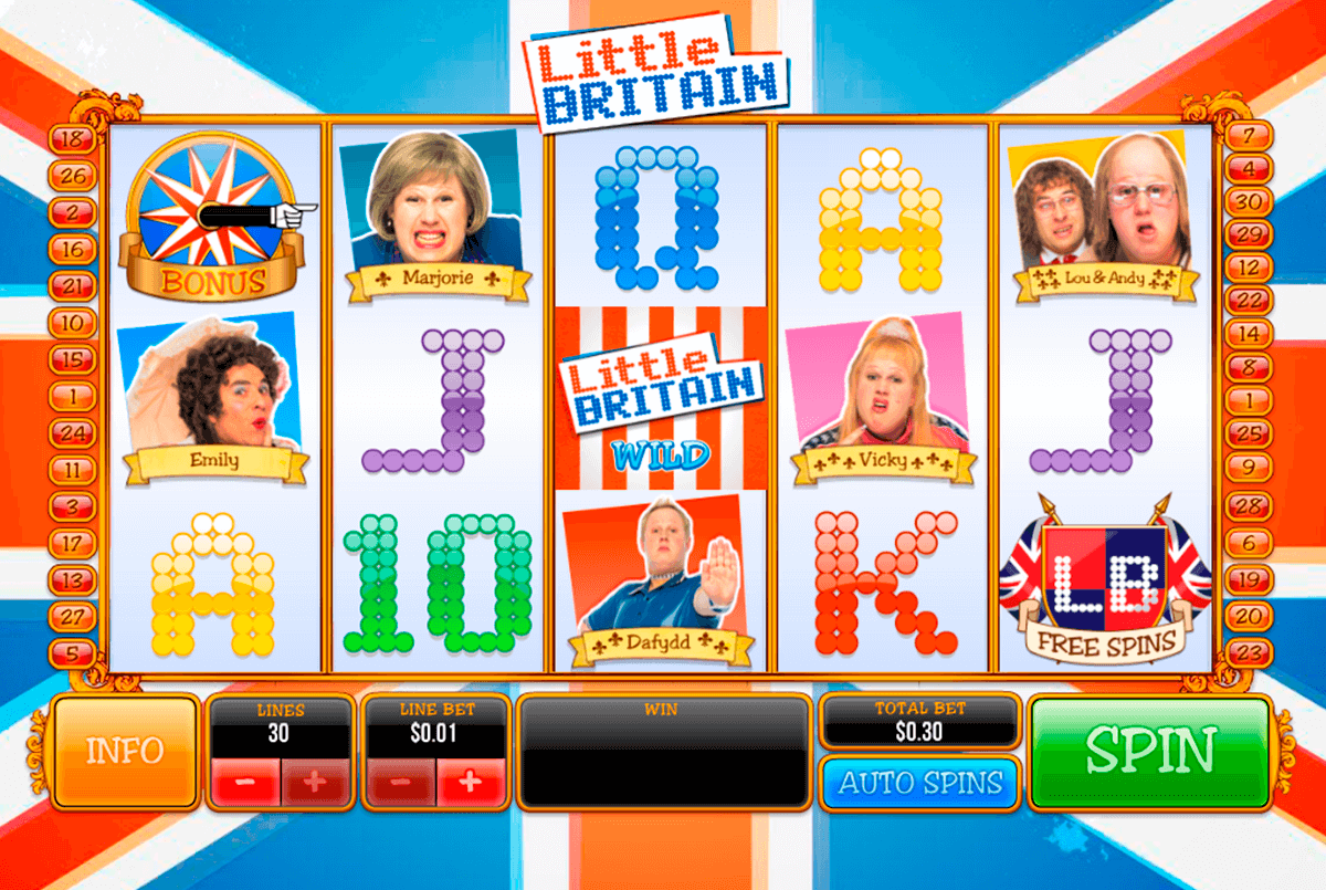 little britain playtech jogo casino online