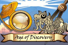 logo age of discovery microgaming caça niquel 