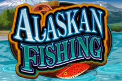 logo alaskan fishing microgaming caça niquel 
