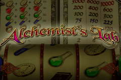 logo alchemists lab playtech caça niquel 