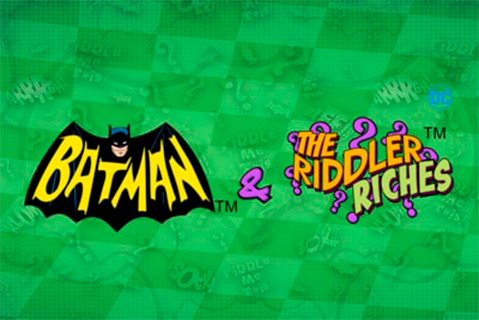 logo batman the riddler riches playtech