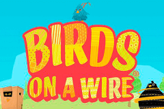 logo birds on a wire thunderkick caça niquel 