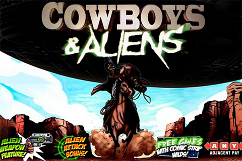 logo cowboys and aliens playtech 