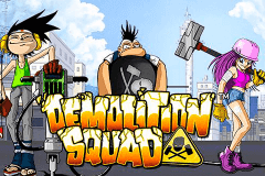 logo demolition squad netent caça niquel 