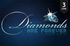 logo diamonds are forever pragmatic caça niquel 