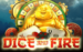 logo dice and fire pragmatic caça niquel 