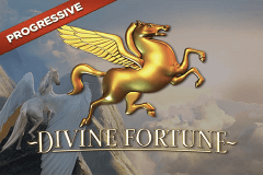 logo divine fortune netent caça niquel 