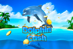 logo dolphin cash playtech caça niquel 