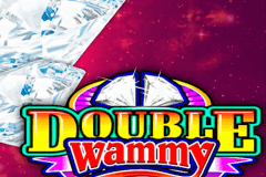 logo double wammy microgaming caça niquel