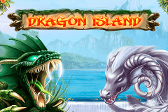 logo dragon island netent caça niquel 