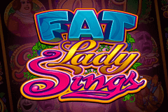 logo fat lady sings microgaming caça niquel 
