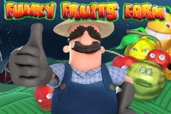 logo funky fruits farm playtech caça niquel 