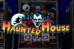logo haunted house playtech caça niquel 