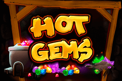 logo hot gems playtech caça niquel 