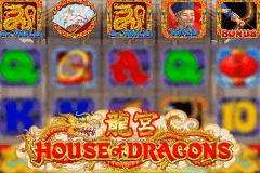 logo house of dragons microgaming caça niquel 
