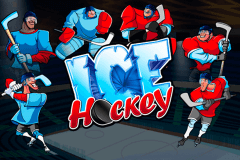 logo ice hockey playtech caça niquel