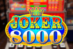 logo joker 8000 microgaming caça niquel 