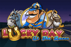 logo lucky day at the races pragmatic caça niquel