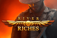 logo river of riches rabcat caça niquel 