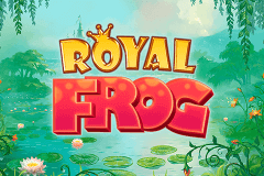 logo royal frog quickspin caça niquel 