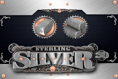 logo sterling silver 3d microgaming caça niquel 