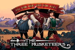 logo the three musketeers playtech caça niquel 