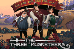 logo the three musketeers quickspin caça niquel 