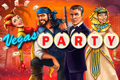 logo vegas party netent caça niquel