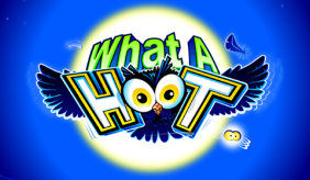logo what a hoot microgaming 